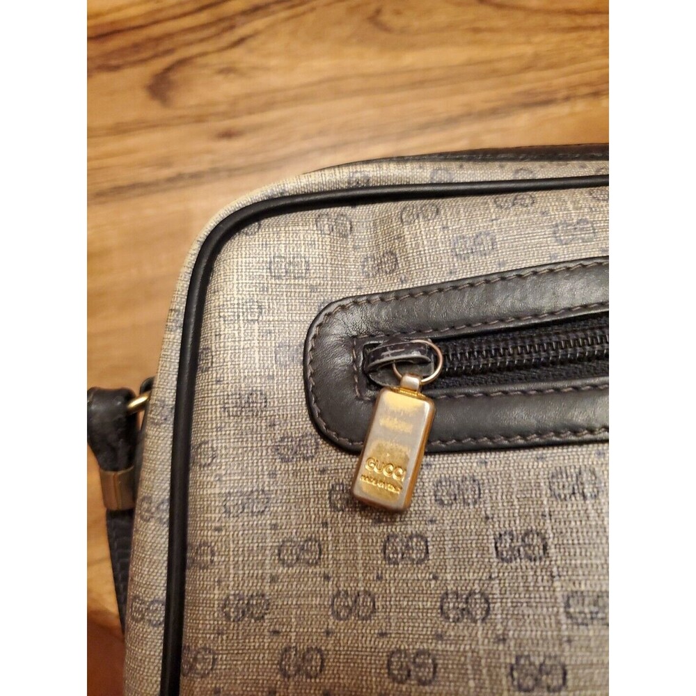 Vintage Gucci Ophidia Web GG Supreme Navy Canvas Crossbody Bag - Picture 8 of 16